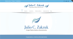 Desktop Screenshot of julioczakzuk.com